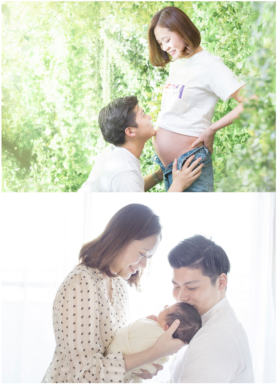 epeleattoのマタニティフォトとニューボーンフォト