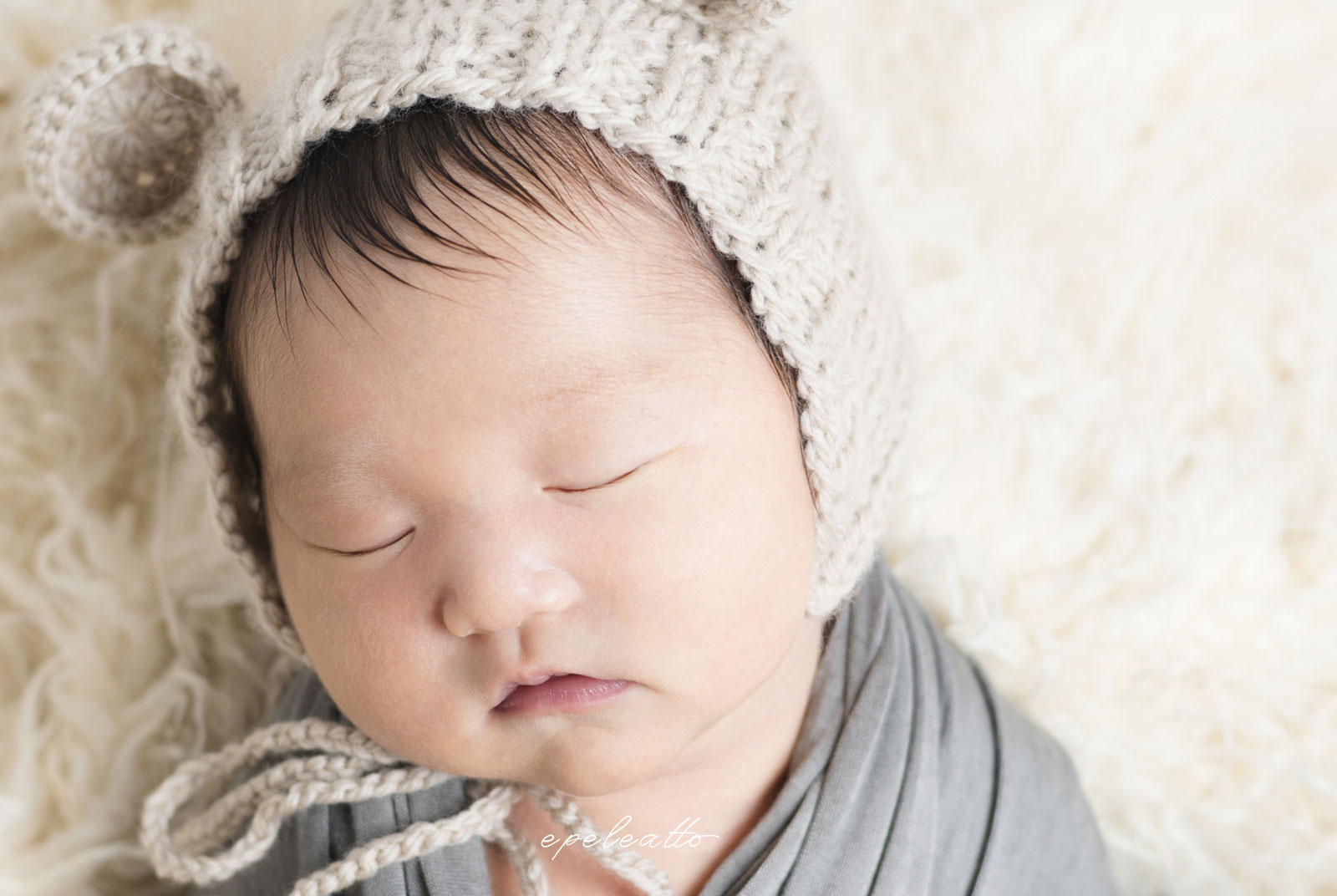 epeleattoのニューボーンフォト
